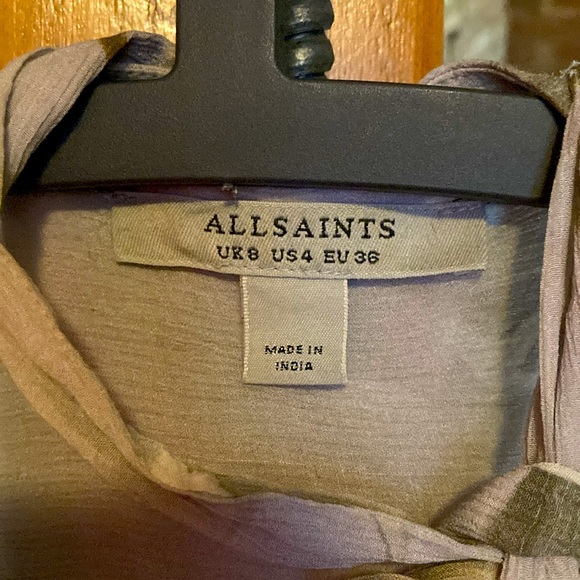 AllSaints Lara Kuroyuri Floral Print Blouse - Picture 6 of 8